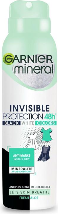 Produktbild Garnier GARNIER Invisible Protection 48H Fresh Aloe Women DEO spray 150ml (Spray, 150 ml)