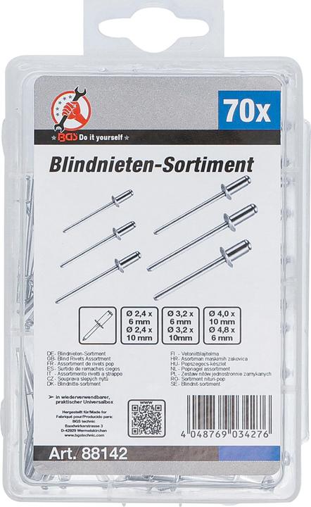 Actual product image BGS Blind rivet range
