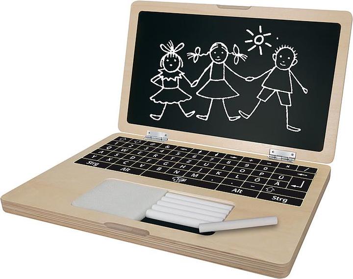 Eichhorn Wooden laptop with puzzle