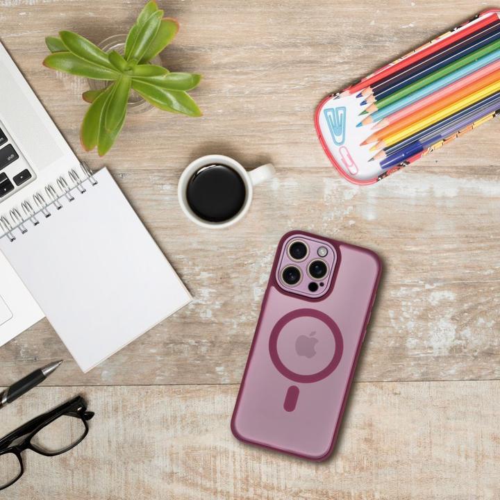 Produktbild 4Kom Back panel cover OEM VARIETE MAG COVER Case compatible with MagSafe for SAMSUNG A36 purple (Oppo A36)