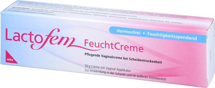 Actual product image Mibe Lactofem Moisturising Cream, 50 g CRE (Intimate cream)