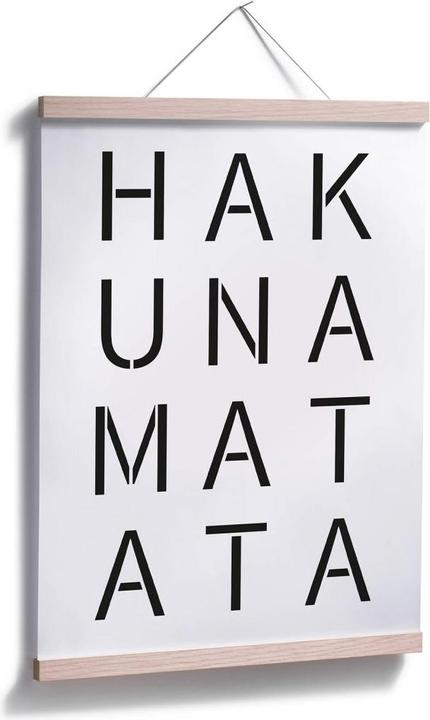 Image du produit Trenddeko Tableau Hakuna Matata (60 x 80 cm)