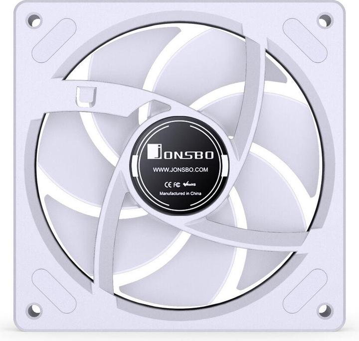 Image du produit Jonsbo ZB-120 Lüfter, PWM, ARGB - 120mm, weiss (120 mm)