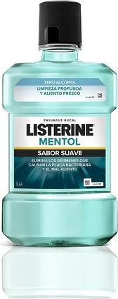 Actual product image Listerine ZERO 0% alcohol enjuague bucal 1000 ml (1000 ml, Mouthwash)