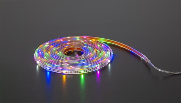 Actual product image Star Trading Solar Light Chain Strip Light (Multicoloured, 500 cm, Indoor)