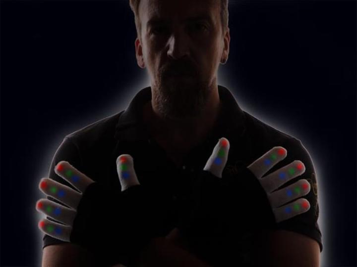 Produktbild Velleman Led-Handschuhe
