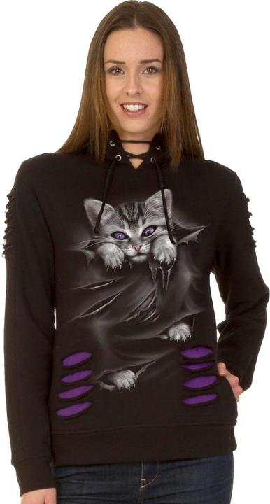 Produktbild Spiral Bright Eyes Kapuzenpullover Zerrissen (M)