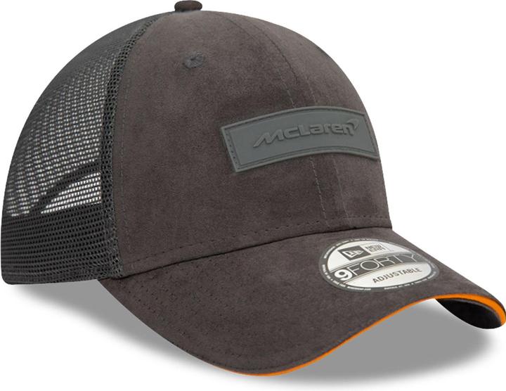 Produktbild New Era 9Forty Mesh Snapback Cap - Suede Mclaren Charcoal