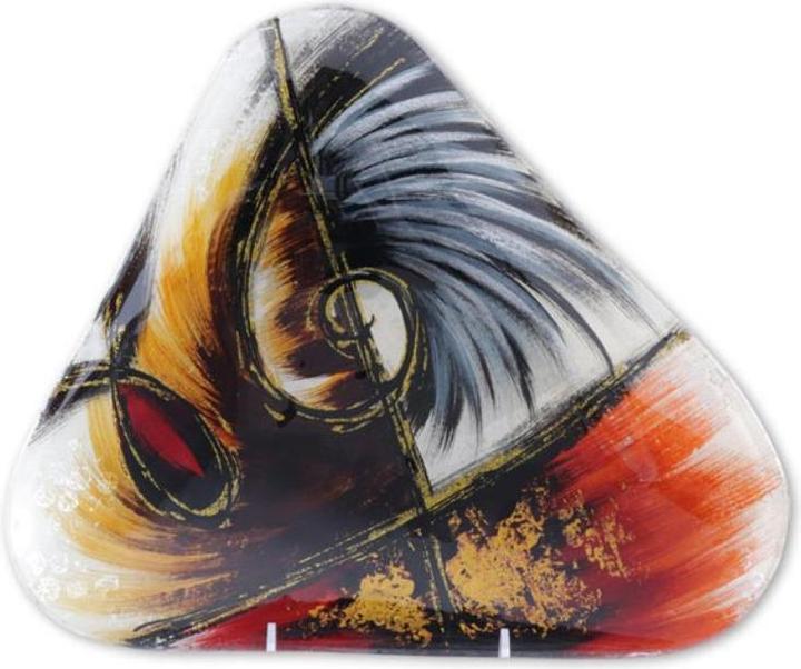 Produktbild Seyko Geschenke 550329 - Glasplatte "Virgo" Dreieck, 30cm (30 cm)