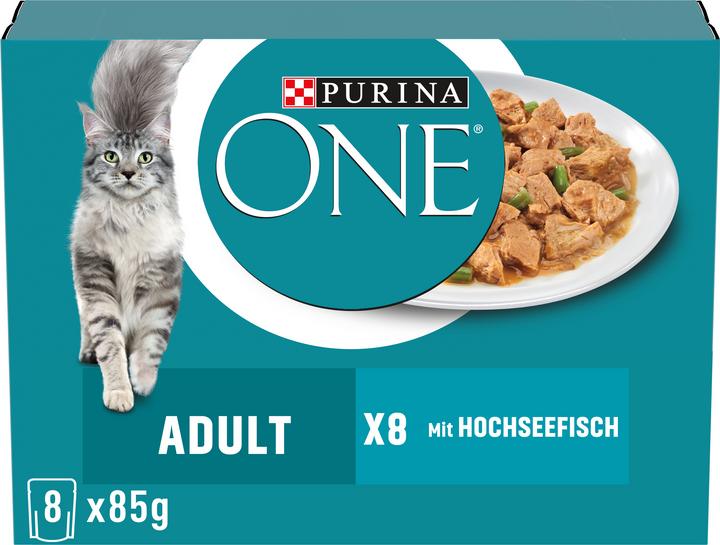 Purina ONE Ocean fish (Adult, 8 pcs., 85 g)