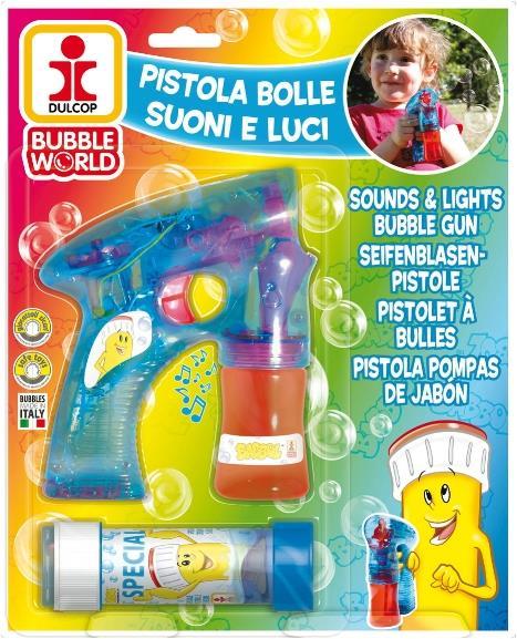 Produktbild Dulcop Seifenblasenpistole mit Licht und Sound