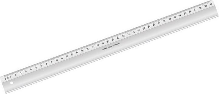 Actual product image Linex Ruler with ink edge (40 cm)