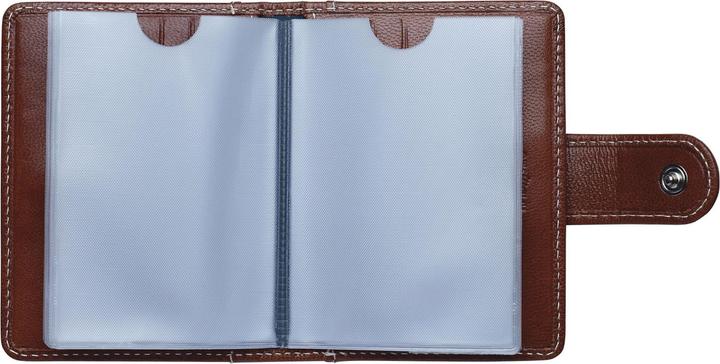 Actual product image Golden Head Bari credit card holder leather 8 cm