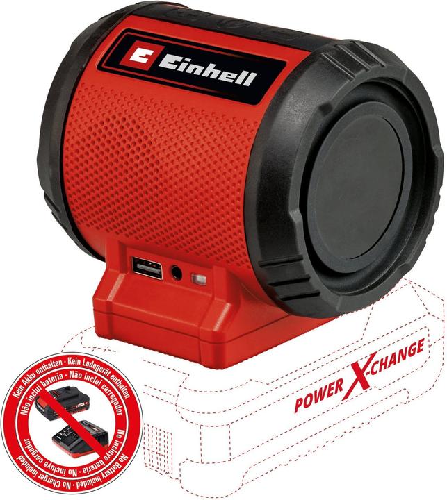 Produktbild Einhell TC-SR 18 Li BT Solo (43 h, Akkubetrieb)