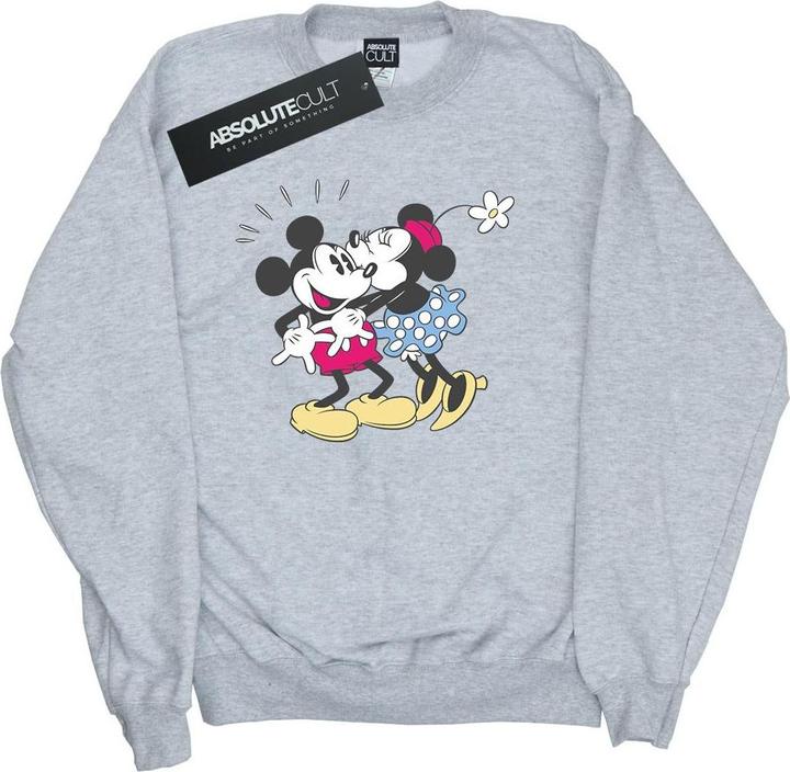 Disney Mickey And Minnie Mouse Kiss Sweatshirt Mädchen