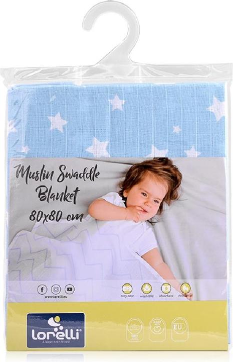 Actual product image Lorelli couverture enveloppante coton (80 x 80 cm)