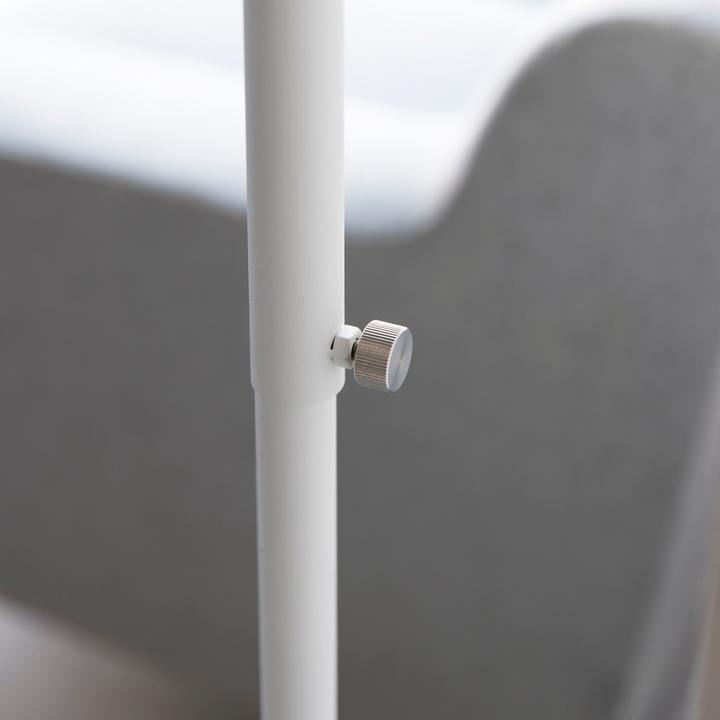 Actual product image Yamazaki TOWER height-adjustable lantern stand