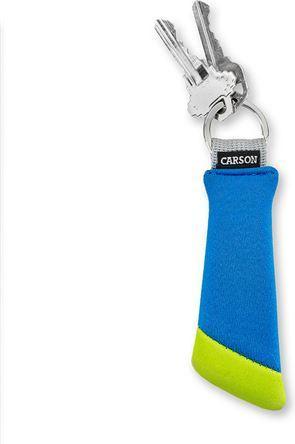 Carson Schwimmendes Schlüsselring für 3 Schlüssel - Blau/Grün