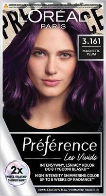 Immagine prodotto L'Oréal Paris Colore per capelli L'Oreal Preference 3161 Prugna Magnetico (3161 Magnetic Plum)