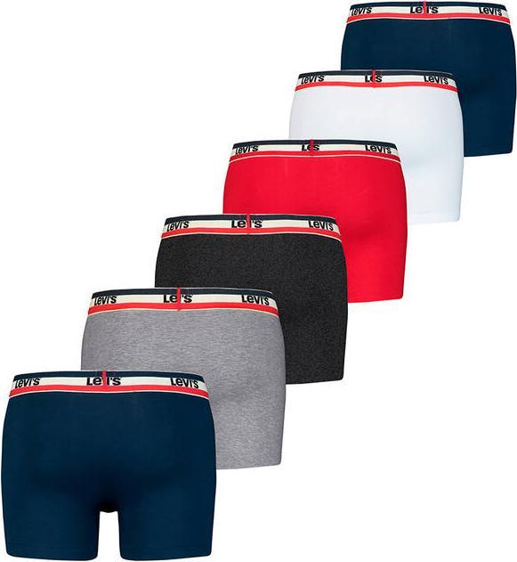 Immagine prodotto Levis Logo in cotone organico per l'abbigliamento sportivo (XL, confezione da 6)
