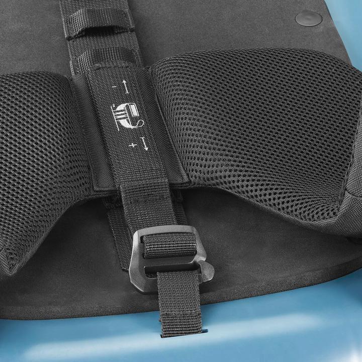 Actual product image Wedze Adult sled backpack - Reverslide 900 grey