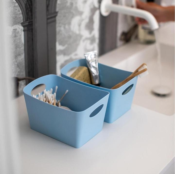 Actual product image Koziol Storage basket Boxxx S, blue, 1 l, material type (1 x)