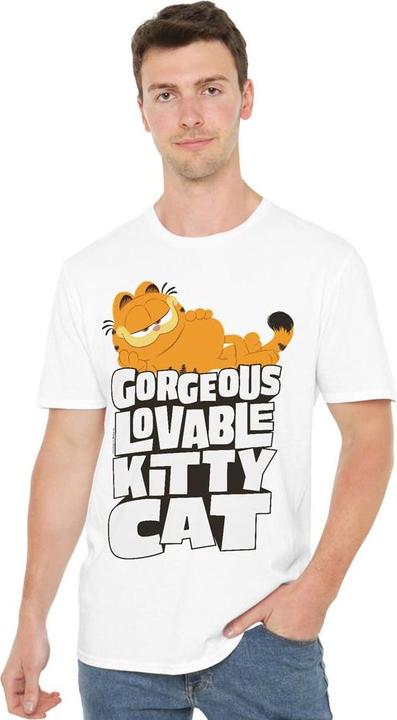 Immagine prodotto Garfield Lovable Kitty Cat Maglietta Uomo (4XL)
