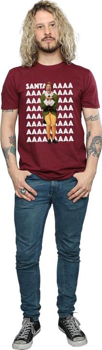 Immagine prodotto Elf Buddy Santa Scream Maglietta Uomo (M)