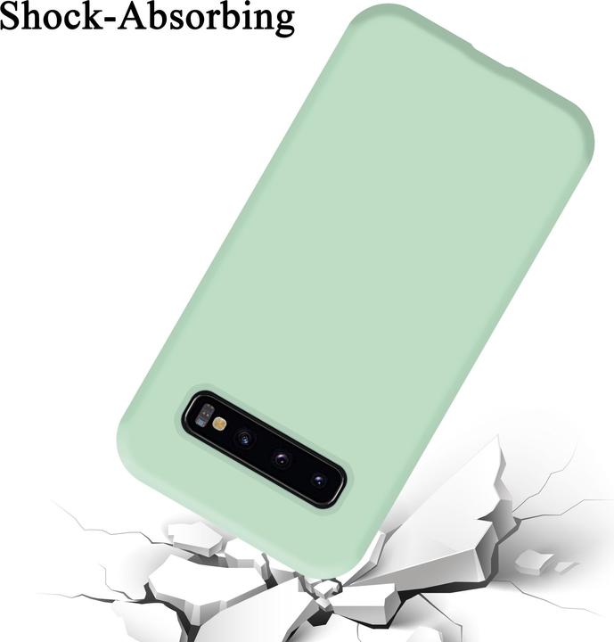 Actual product image Cadorabo TPU Liquid Silicone Case Cover (Samsung Galaxy S10)
