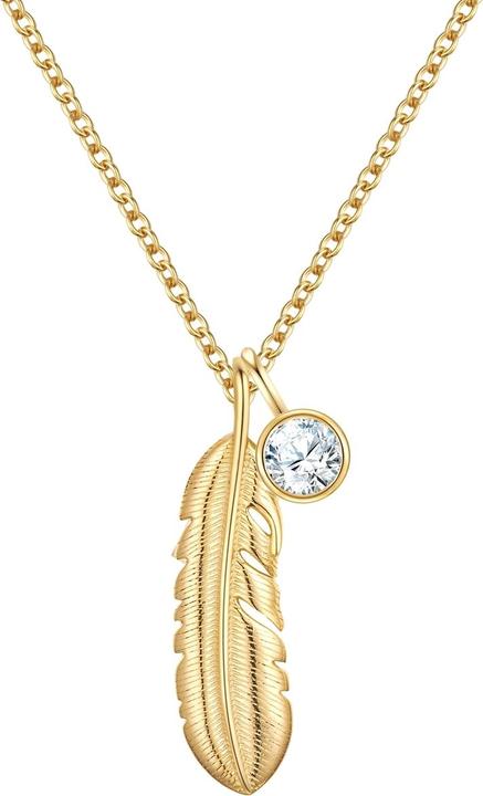 Immagine prodotto Rafaela Donata Bracciale da donna con piume - 36188 (42 cm, Argento)