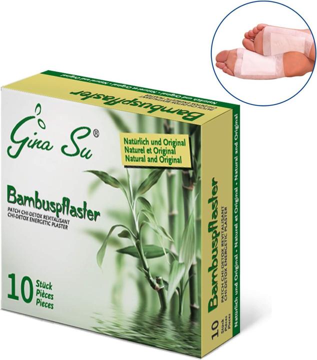 ApoFit Bambuspflaster Gina Su Vit (Fusscrème & Fussgel)