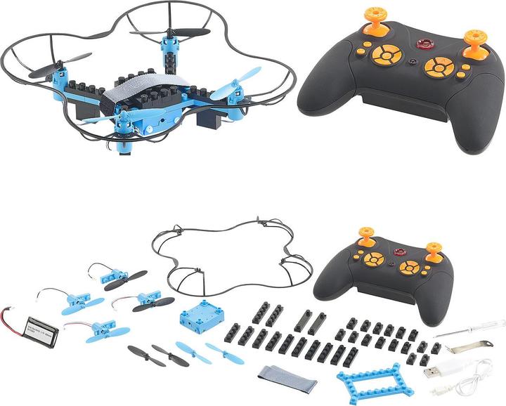 Produktbild Simulus Quadrocopter-Bausatz mit 2,4-GHz-Fernbedienung