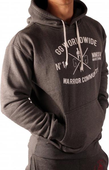 Immagine prodotto Gym Generation Felpa con cappuccio Maverick Zip Grigio (L, XL)