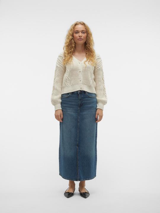Image du produit Vero Moda VMTESSA Hohe Taille Langer Rock Jeansrock (S)