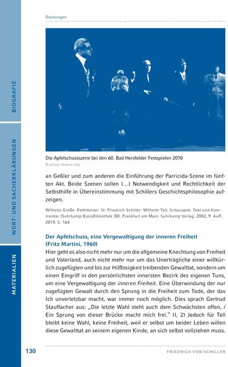 Produktbild Wilhelm Tell (Deutsch, Bange Verlag, Friedrich Schiller, 2020)