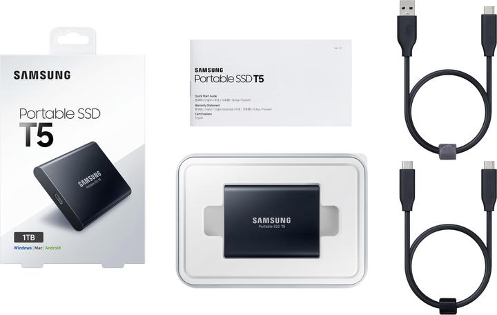Produktbild Samsung Portable T5 (1000 GB)