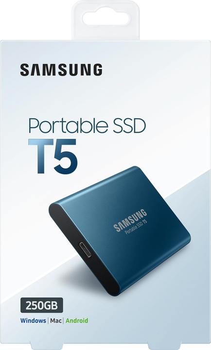 Image du produit Samsung Portable T5 (250 Go)