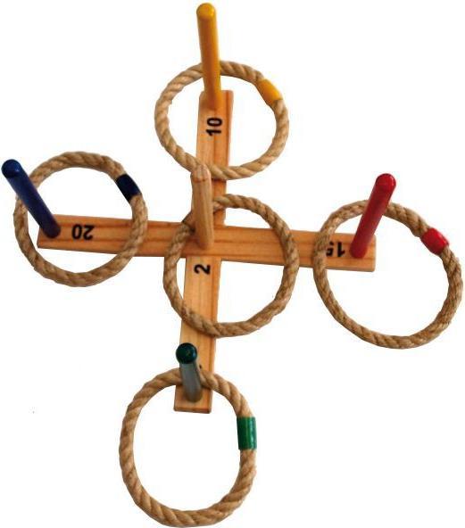 Actual product image Schildkröt Ring toss set for 5 turtles