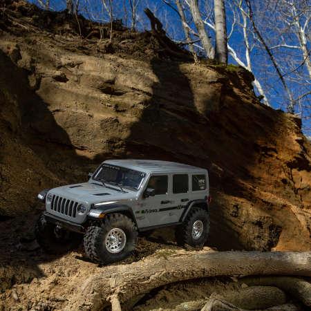 Immagine prodotto Axial CRAWLER JLU WRANGLER 1:10 4WD EP RTR SCX10 III - GRIGIO (RTR pronto all'uso)