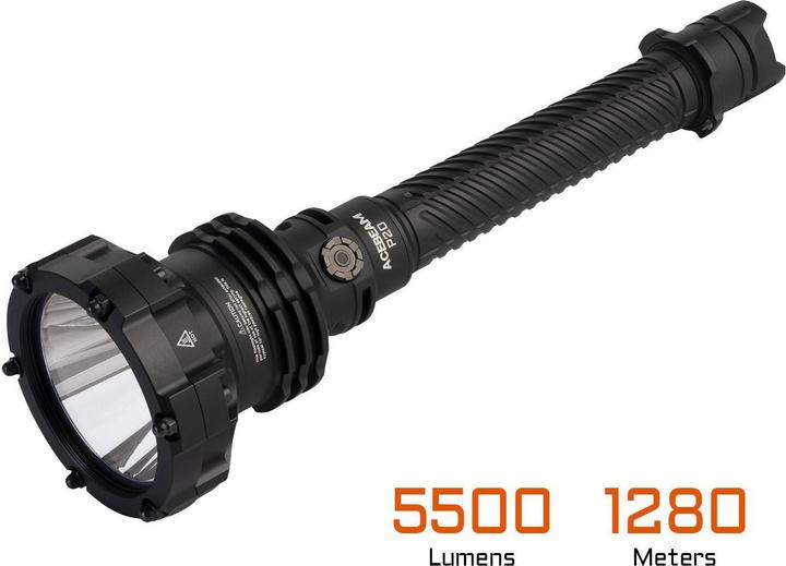 Produktbild AceBeam P20 Professionelle Lang Distance Lampe (26.75 cm, 5600 lm)