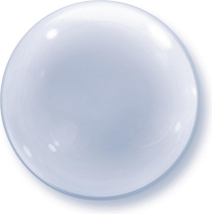 Produktbild Qualatex 51cm Deco Bubble Ballon Klar (1 x)