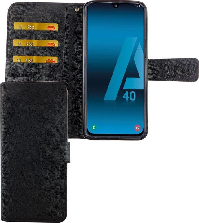 Produktbild König Design Hülle Handy Schutz für Samsung Galaxy A40 Case Cover Tasche Wallet Etui Bumper (Samsung Galaxy A40)