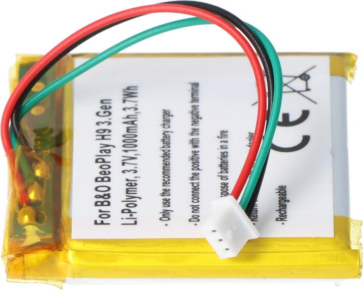 Actual product image AccuCell Battery Bang & Olufsen BeoPlay H9 3rd Gen