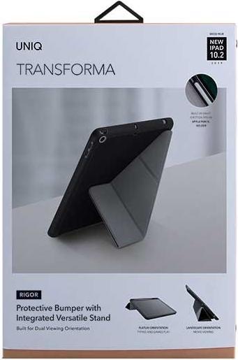 Image du produit Uniq Planšetinio kompiuterio dėklas etui Transforma Rigor iPad 10.2" (2019) juoda/ebony juodas (iPad Pro 10.5)