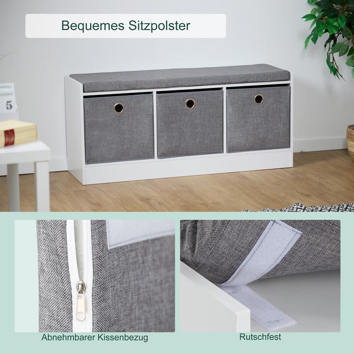Produktbild Relaxdays Sitzbank (102 cm)