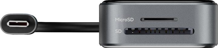 Produktbild Deltaco USB-C Dockingstation 3xUSB/SD/microSD/2xHDMI/RJ45 (USB-C, 10 Ports)