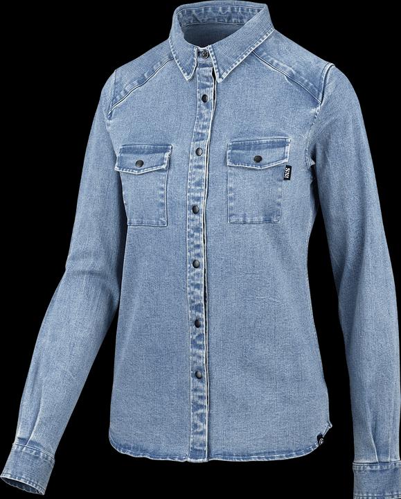 Immagine prodotto iXS Carve donne Digger camicia organica lavata blu 36 (36)