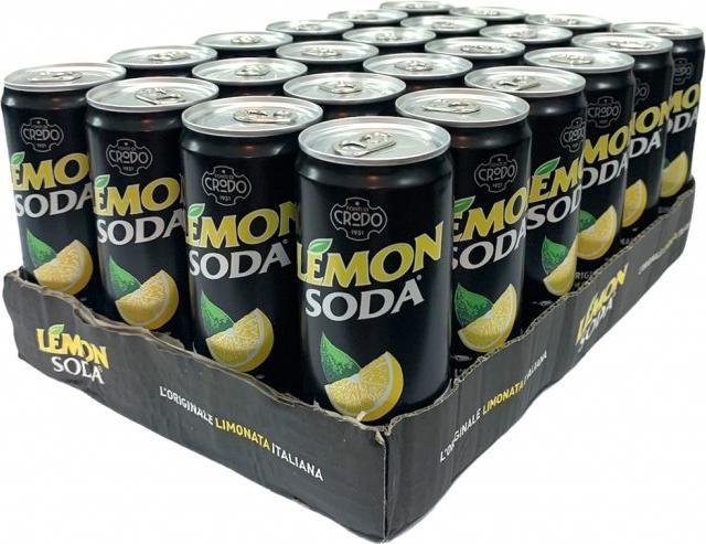 Actual product image Crodo Lemon Soda (24 x 33 cl)