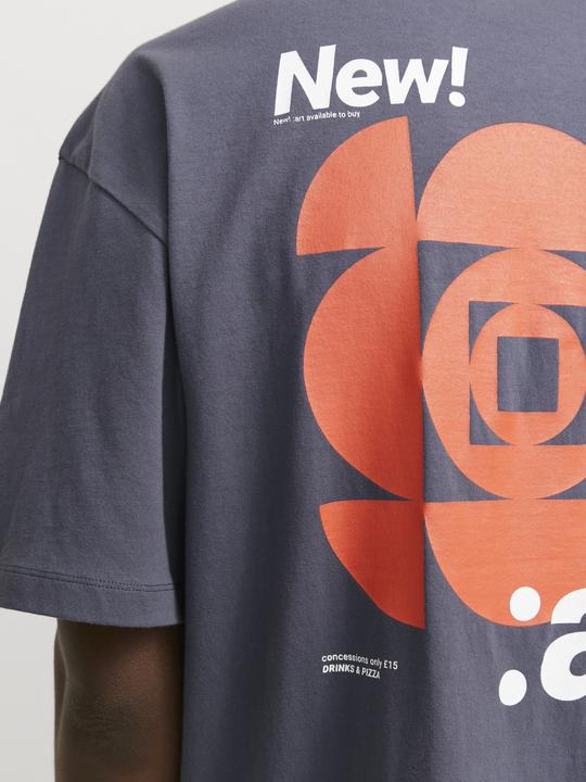 Actual product image Jack & Jones Printed round neck T-shirt T-shirt (L)