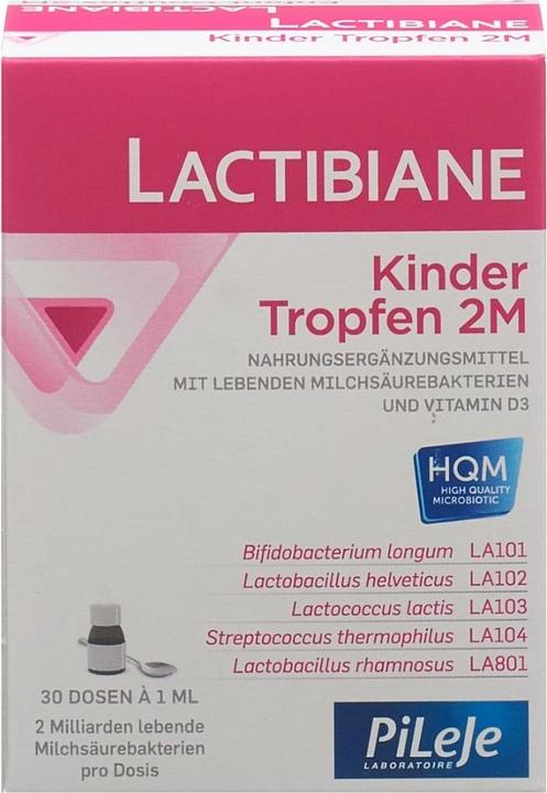 Actual product image Lactibiane Children 2M drops (1 Piece, Droplet, 103 g)